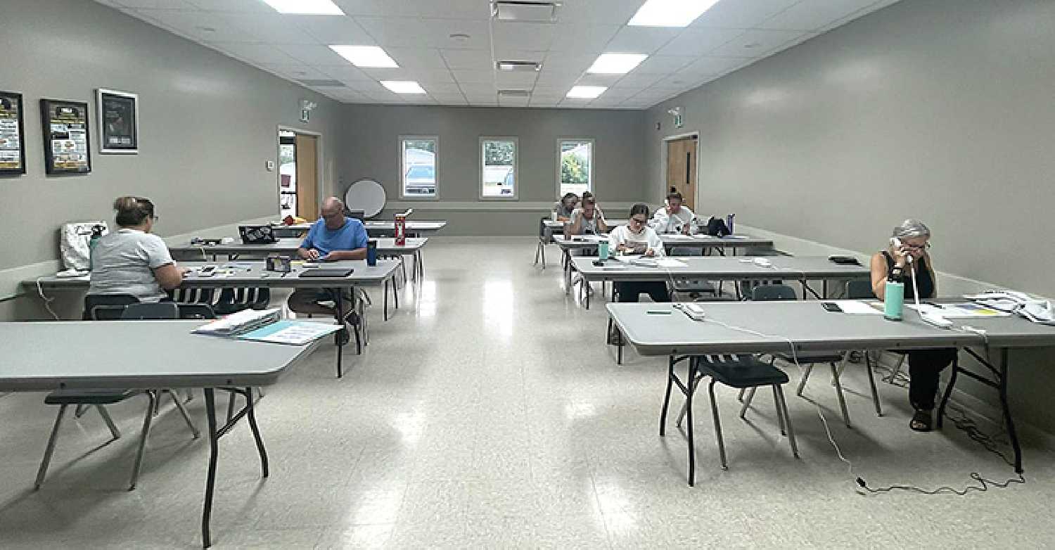 Volunteers from the Lucky Lottery Board were making calls last week to encourage people on buying tickets for Rocanville’s biggest fundrasier.